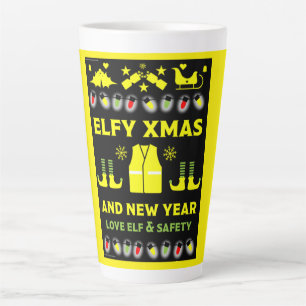 Health And Safety Xmas Gifts  Latte Mug
