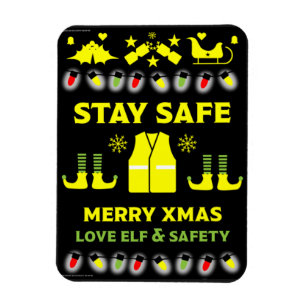 Health And Safety Xmas Gifts   Magnet
