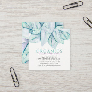 Health and Wellness Business Cards