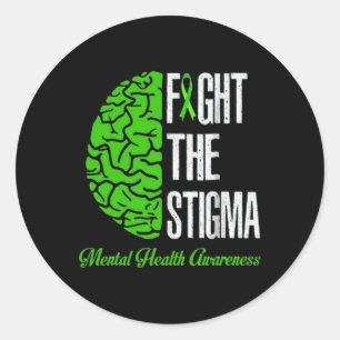 Health Awareness Classic Round Sticker