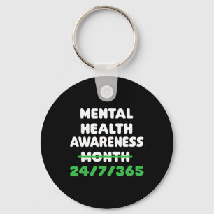 Health Awareness For Suicide Prevention Key Ring