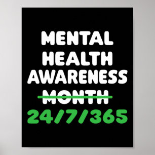 Health Awareness For Suicide Prevention  Poster
