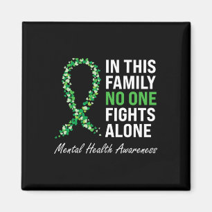 Health Awareness Green Ribbon 3 Magnet
