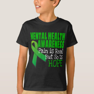 Health Awareness Mental Health Ribbon T-Shirt