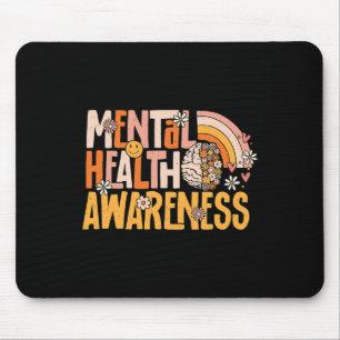 Health Awareness Mental Illness Therapist Counselo Mouse Mat