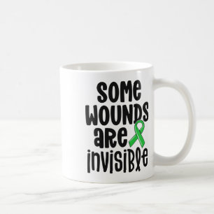 Health Awareness Some Wounds Are Invisible 1  Coffee Mug