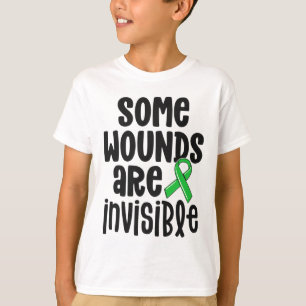 Health Awareness Some Wounds Are Invisible 1  T-Shirt