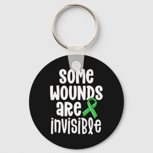 Health Awareness Some Wounds Are Invisible Key Ring