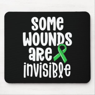 Health Awareness Some Wounds Are Invisible Mouse Mat