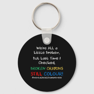 Health Awareness Suicide Prevention Gift Key Ring