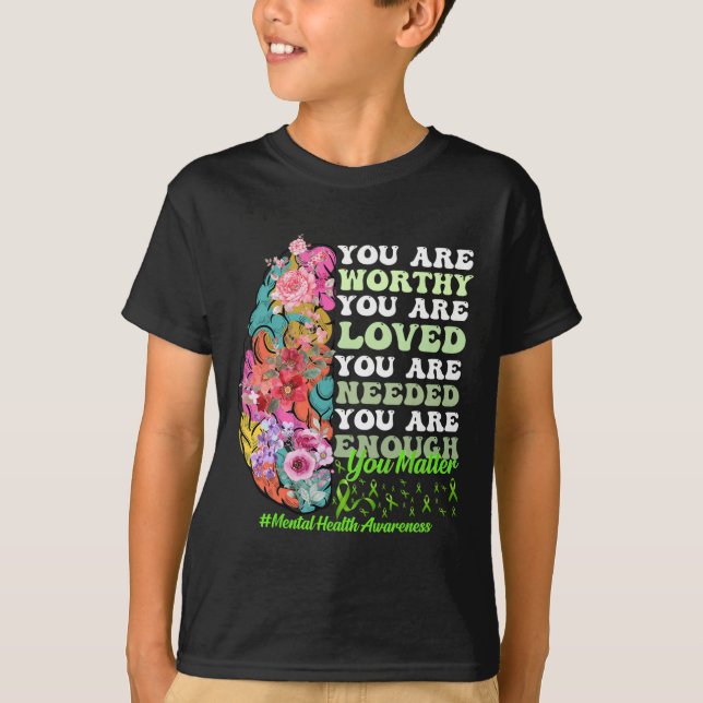 Health Awareness  T-Shirt (Front)