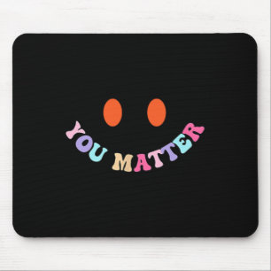 Health Awareness You Problem 2 Sided Mens Women Ki Mouse Mat