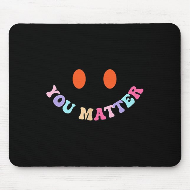 Health Awareness You Problem 2 Sided Mens Women Ki Mouse Mat (Front)