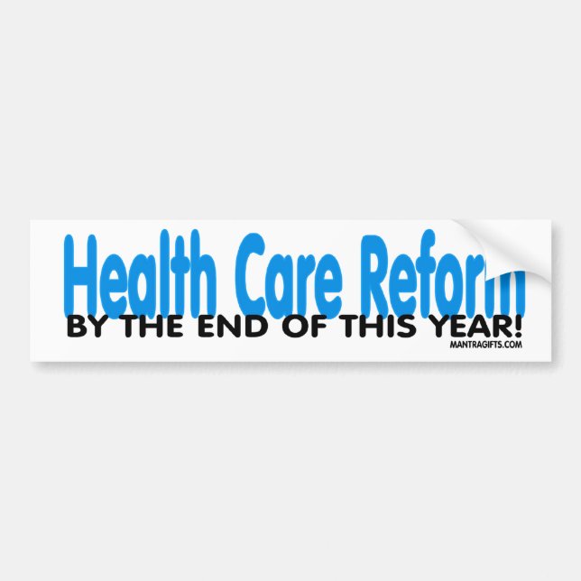 Health Care Bill Passed! Bumper Sticker (Front)