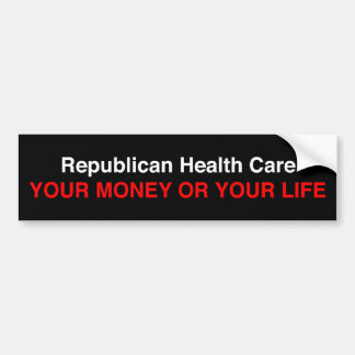 Health Care Bumper Sticker