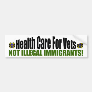 Health Care For Vets Bumper Sticker
