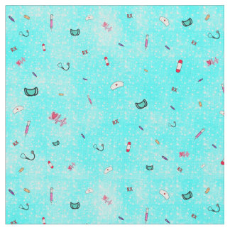 Health Care/ Nurse Themed Fabric