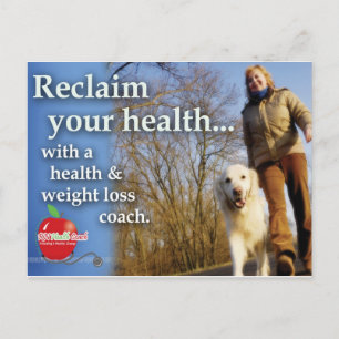 Health Coach Marketing Postcard
