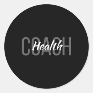 Health Coach Mental Health Coach Mental Awareness  Classic Round Sticker