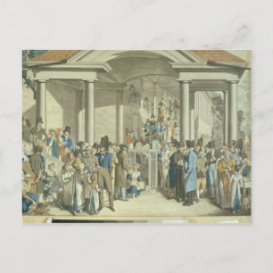 Health Community at the Karlsbader Fountain Postcard