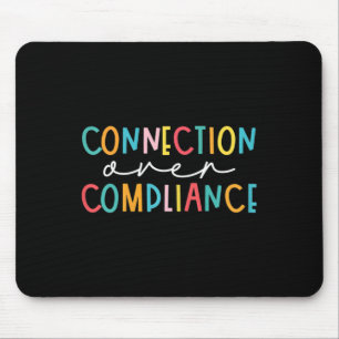 Health Connection Over Compliance Autism Awareness Mouse Mat
