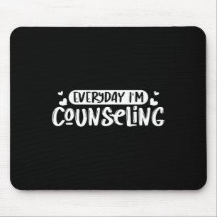 Health Counseling Everyday - Mental Counsellor Gif Mouse Mat