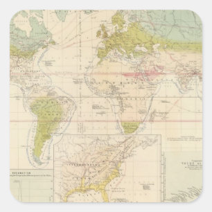 Health, disease square sticker