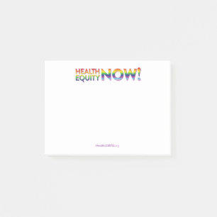 Health Equity Now! Post-it Notes
