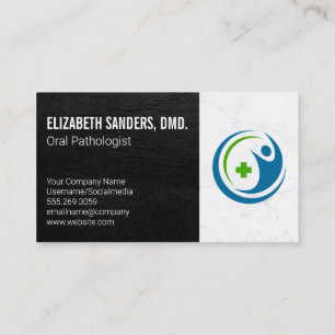 Health First Aid Symbol   Medicine   Dental Business Card