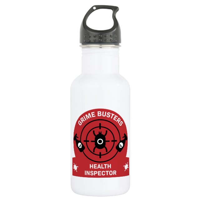 Health Inspector 532 Ml Water Bottle (Front)