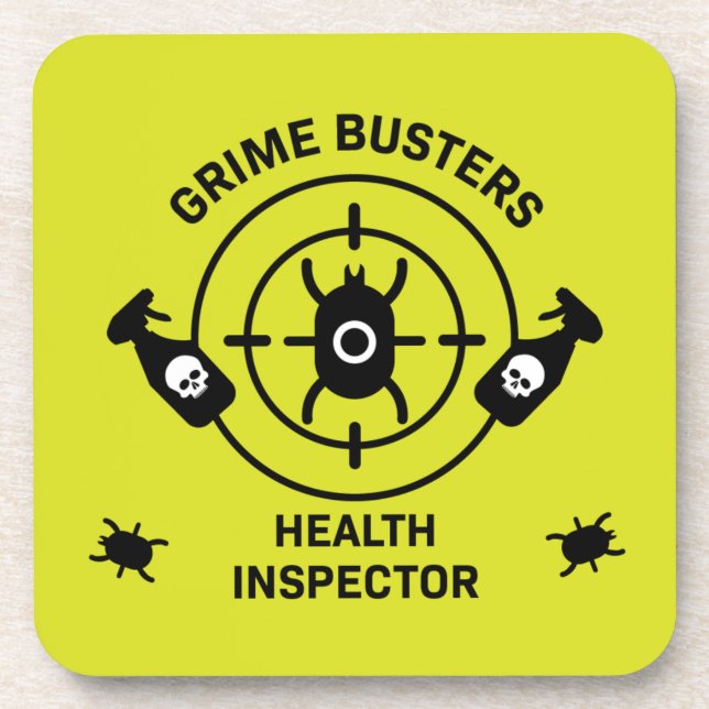 Health Inspector Coaster (Front)