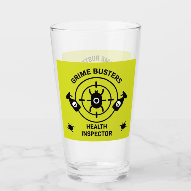 Health Inspector Glass (Front)