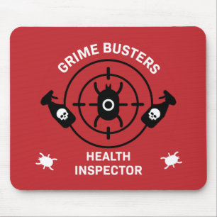 Health Inspector Mouse Mat