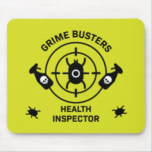 Health Inspector Mouse Mat