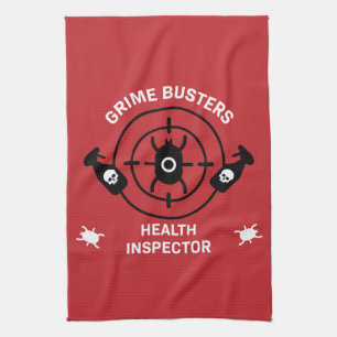 Health Inspector Tea Towel