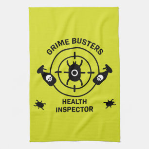 Health Inspector Tea Towel