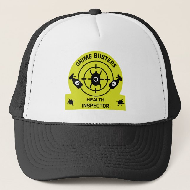 Health Inspector Trucker Hat (Front)