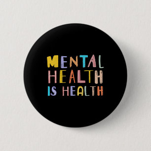 Health Is Health Bipolar And Anxiety Awareness Mon 6 Cm Round Badge