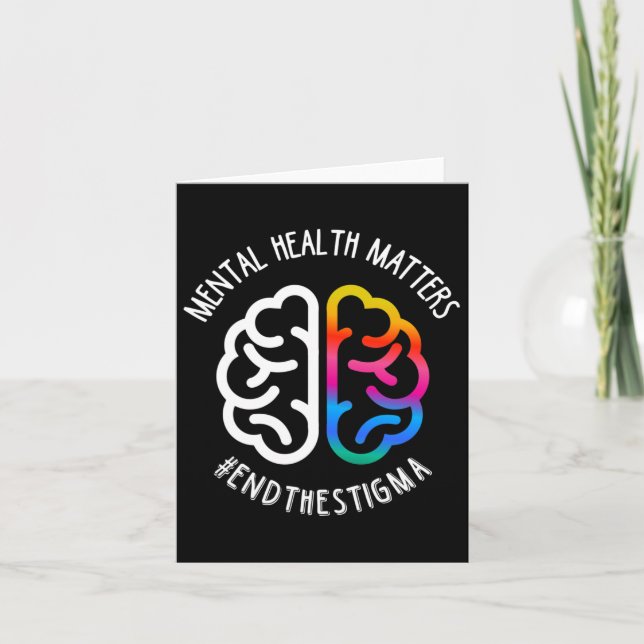 Health Maters End Stigma  Card (Front)