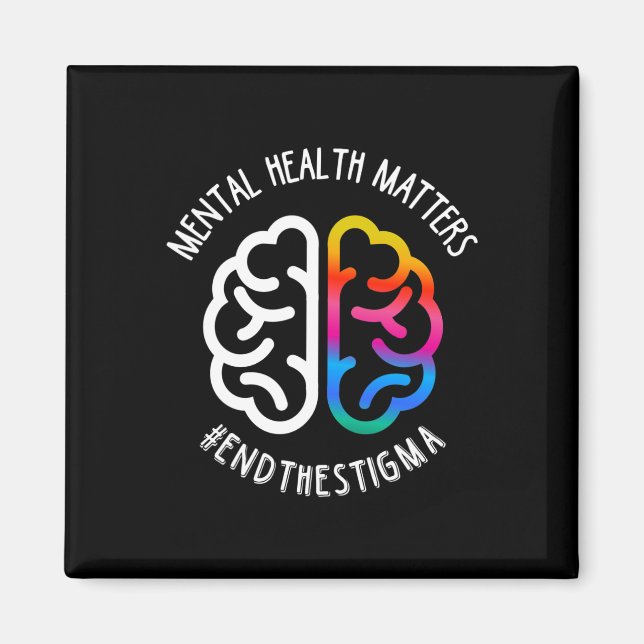 Health Maters End Stigma  Magnet (Front)