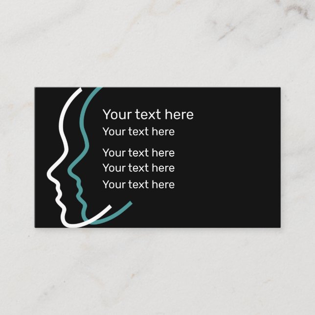 Health Medical Beauty Theme Business Card (Front)