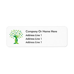 Health Medical Office Bulk Return Address Labels