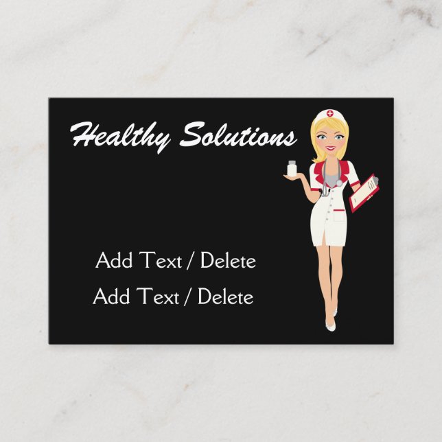 Health / Medical - SRF Business Card (Front)