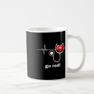Health Month February American Heart Health Coffee Mug