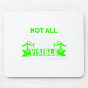 Health Not All Wounds Visible Mental Health Awaren Mouse Mat