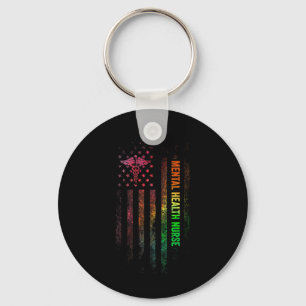 Health Nurse Nursing Rn Key Ring
