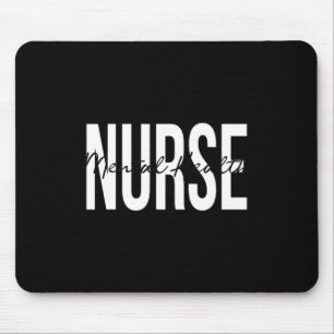 Health Nurse Psych Nurse Psychiatric Nurse Rn 1 Mouse Mat