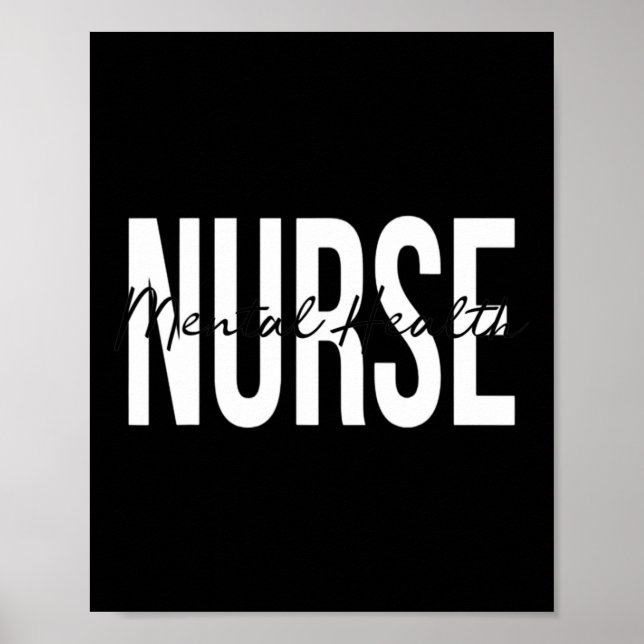 Health Nurse Psych Nurse Psychiatric Nurse Rn 1  Poster (Front)