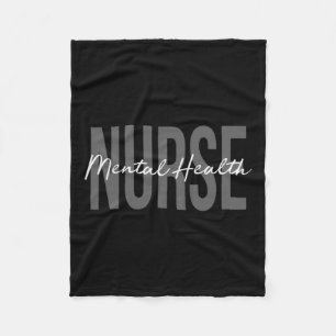 Health Nurse Psych Nurse Psychiatric Nurse Rn 2  Fleece Blanket