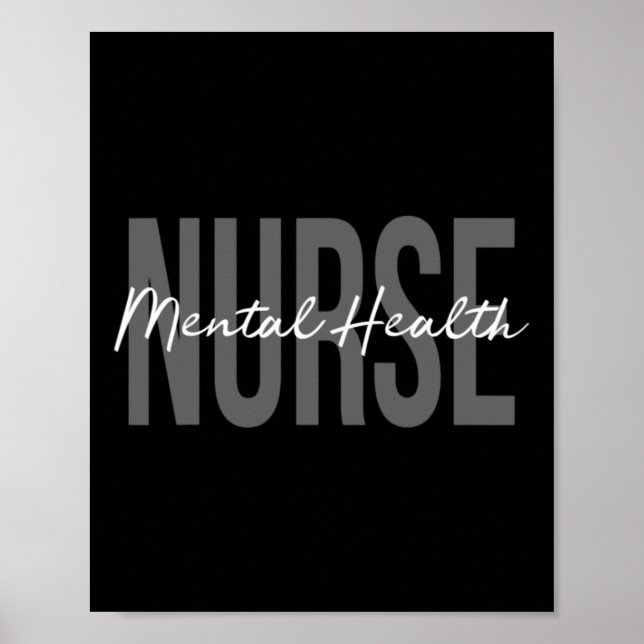 Health Nurse Psych Nurse Psychiatric Nurse Rn 2  Poster (Front)